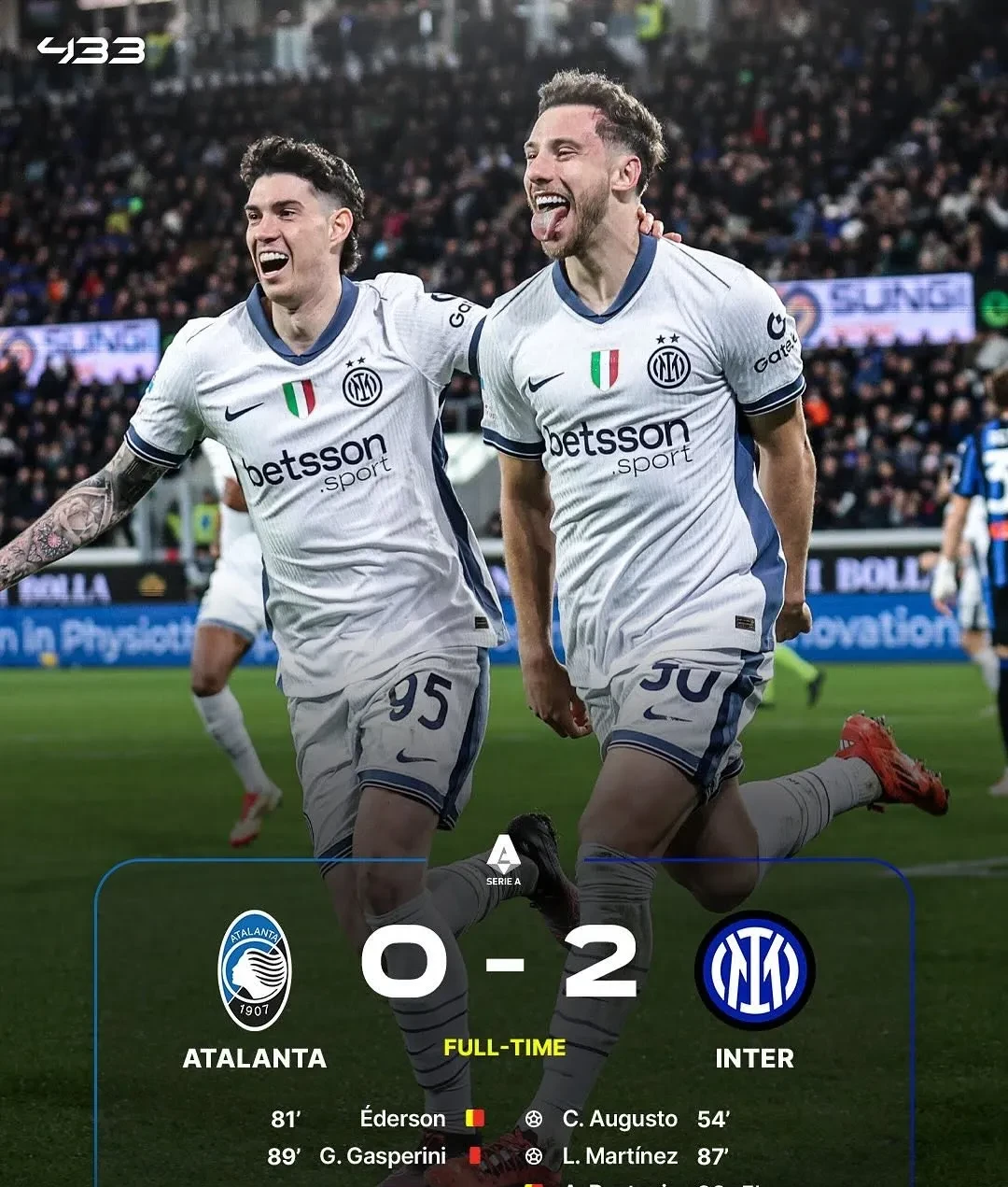 关于国际米兰客场大胜,排名意甲联赛榜首的信息 关于国际米兰客场大胜,排名意甲联赛榜首的信息